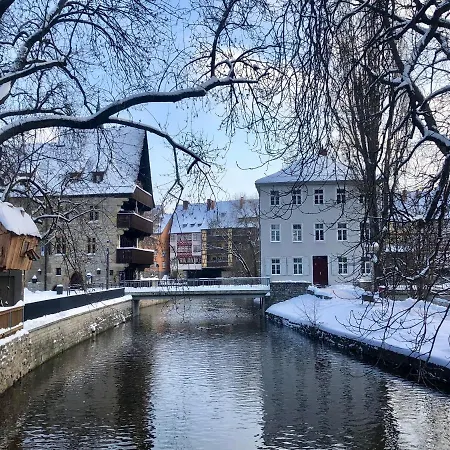 Ferienwohnung Augenblick - Stylisches Apartment In Der Besten Altstadtlage Von Erfurt Exterior photo