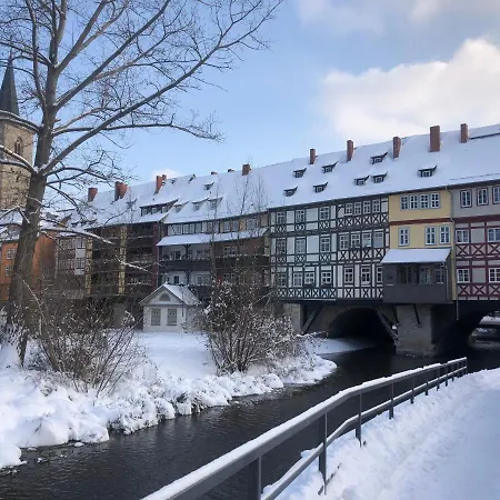Ferienwohnung Augenblick - Stylisches Apartment In Der Besten Altstadtlage Von Erfurt Exterior photo