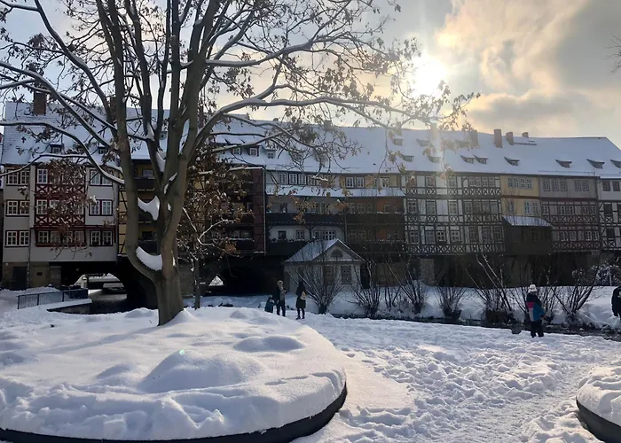 Ferienwohnung Augenblick - Stylisches Apartment In Der Besten Altstadtlage Von Erfurt